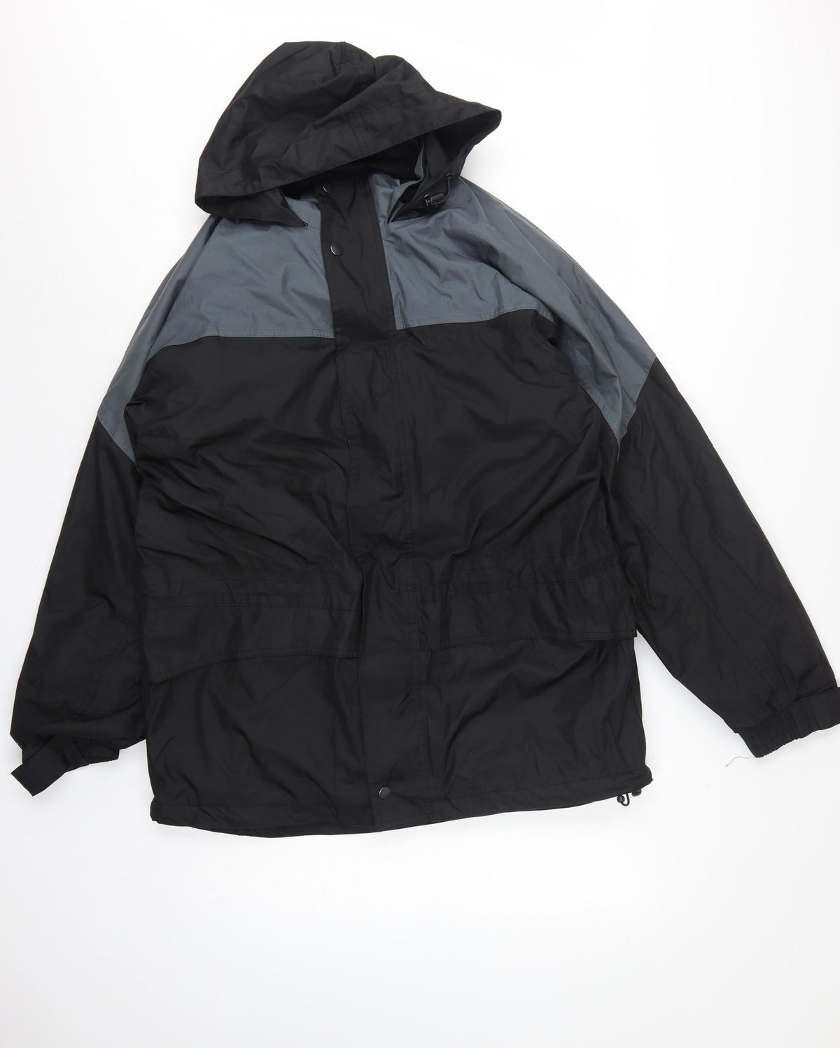 Regatta Men’s Black Grey M Waterproof Hooded Outdoor Jacket