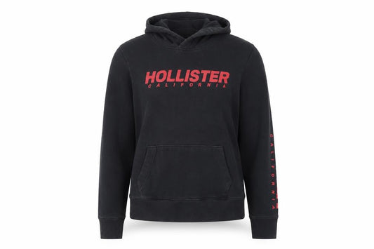Hollister Women’s Black XS California Logo Pullover Hoodie