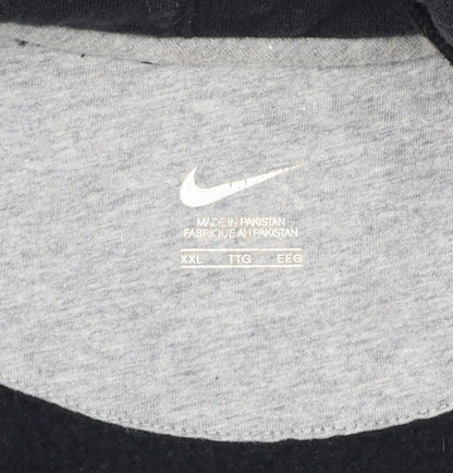 Nike Men’s Black 2XL Full Zip Hooded Fleece Logo Hoodie