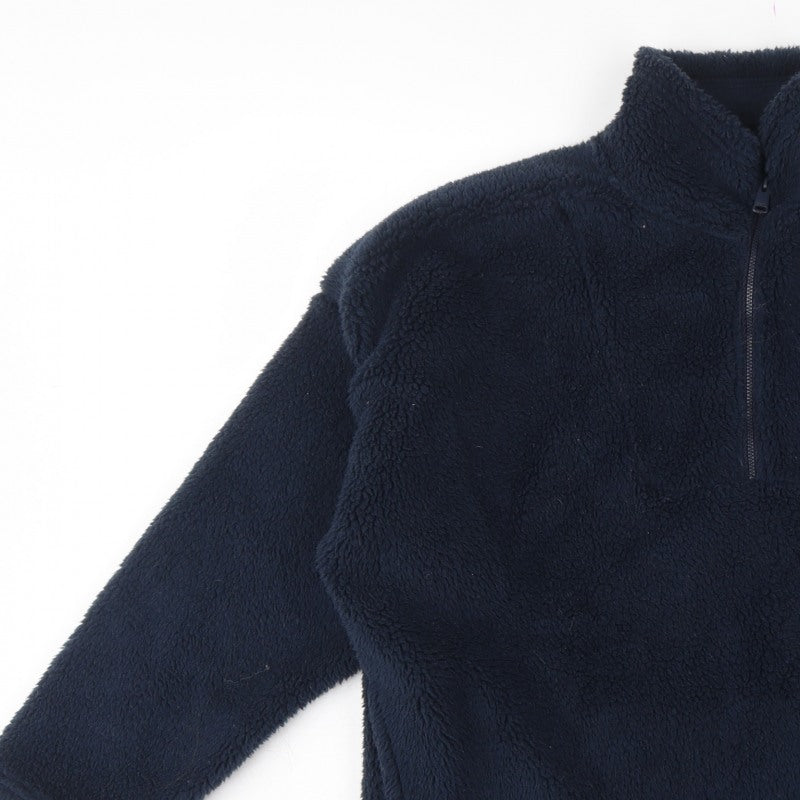 Regatta Women’s Navy Blue UK 16 1/4 Zip Fleece Pullover Sweatshirt