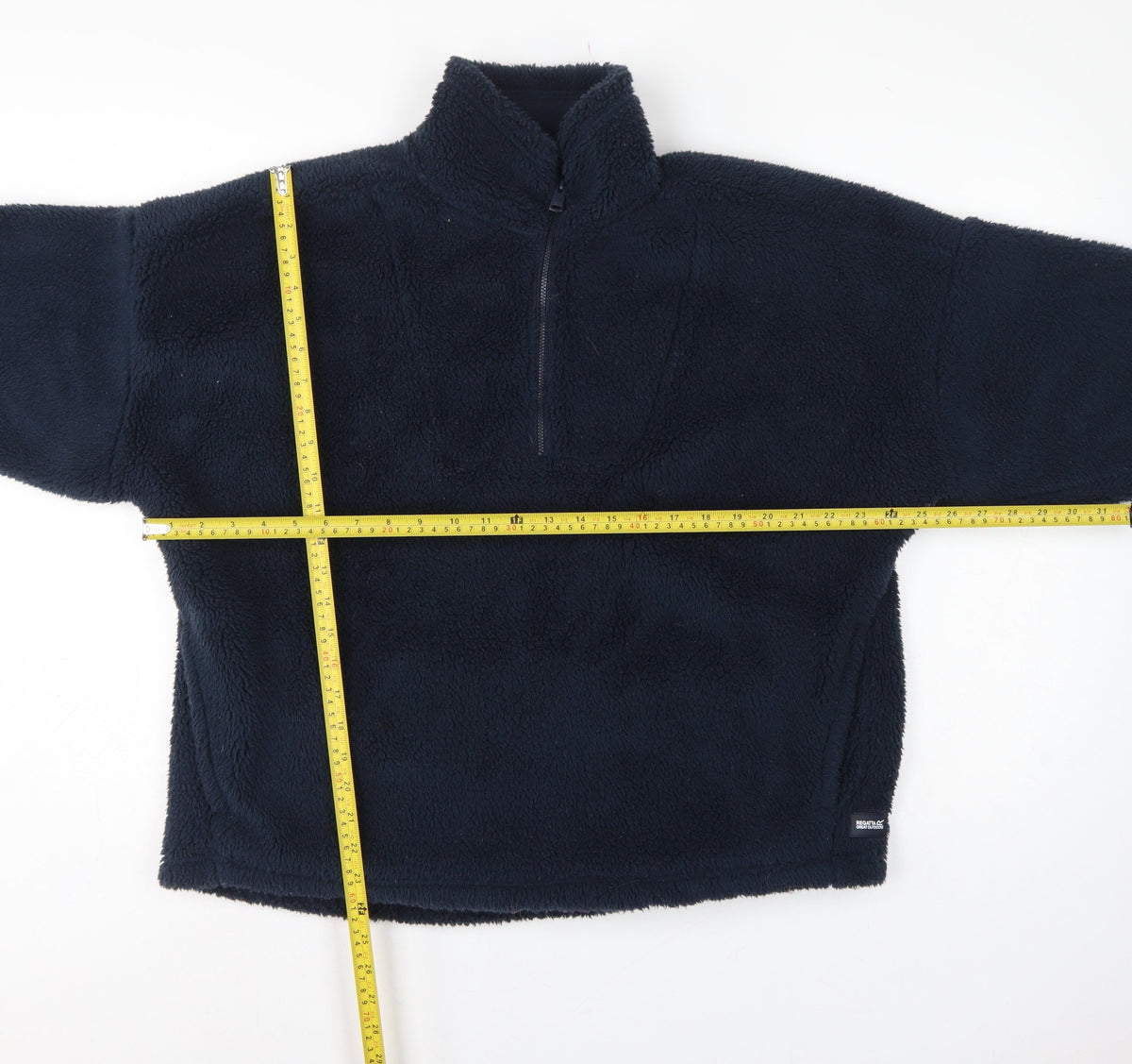 Regatta Women’s Navy Blue UK 16 1/4 Zip Fleece Pullover Sweatshirt
