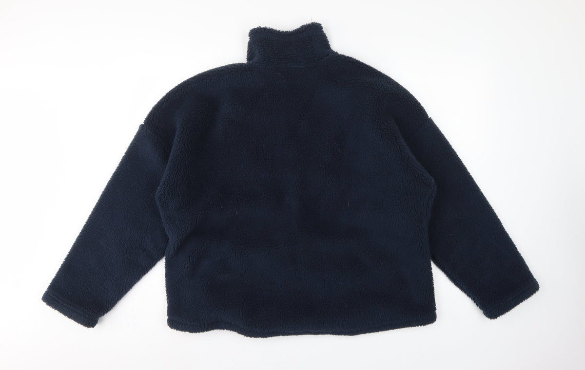 Regatta Women’s Navy Blue UK 16 1/4 Zip Fleece Pullover Sweatshirt