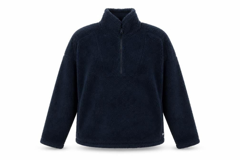Regatta Women’s Navy Blue UK 16 1/4 Zip Fleece Pullover Sweatshirt