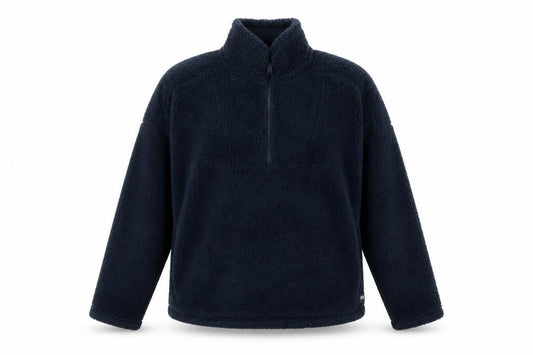 Regatta Women’s Navy Blue UK 16 1/4 Zip Fleece Pullover Sweatshirt