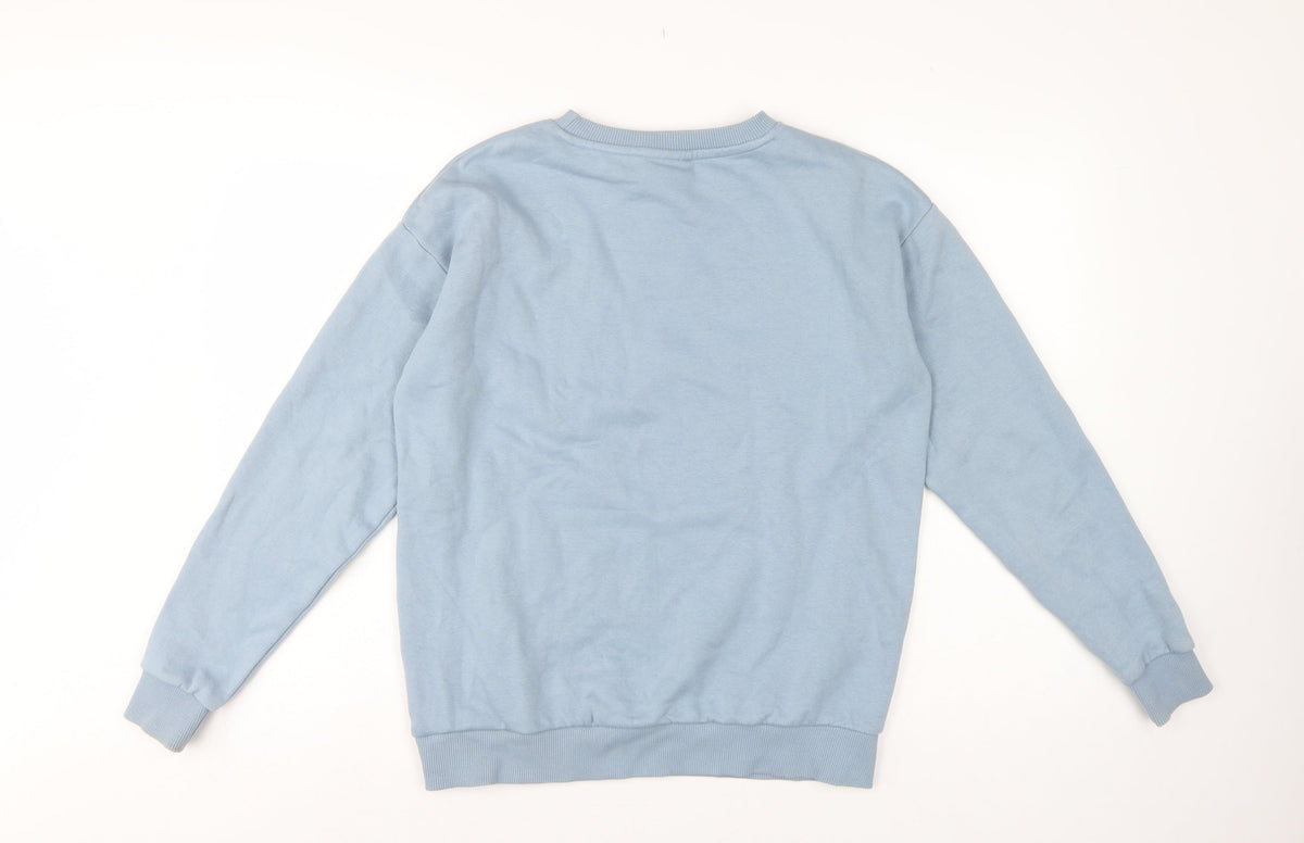 George Teens Blue S 8-10 Snoopy Peanuts Graphic Pullover Sweatshirt