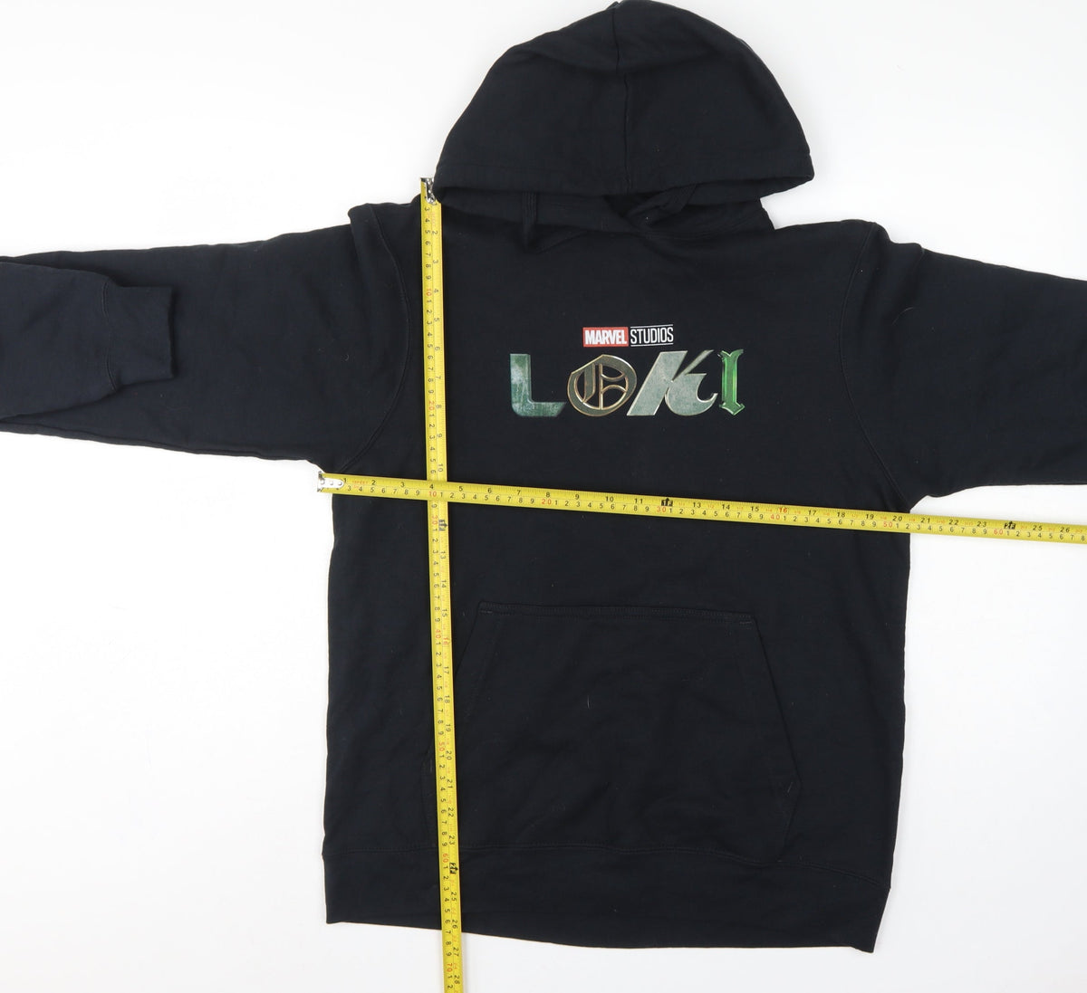 Port & Company Men’s Black M Loki Marvel Studios Pullover Hoodie