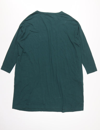 Seasalt Cornwall Women’s Green UK 12 Shift Jersey Pocket Dress
