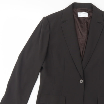 Precis Petite Women’s Black UK 16 Petite Single-Breasted Blazer