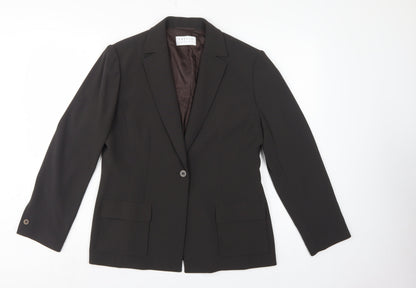 Precis Petite Women’s Black UK 16 Petite Single-Breasted Blazer