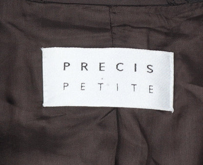 Precis Petite Women’s Black UK 16 Petite Single-Breasted Blazer