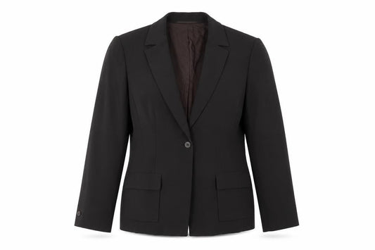 Precis Petite Women’s Black UK 16 Petite Single-Breasted Blazer