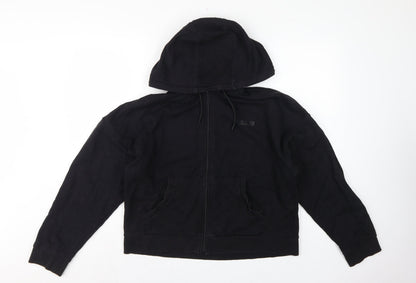 Everlast Women’s Black UK 14 Full Zip Hooded Fleece Hoodie Logo