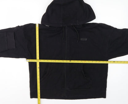 Everlast Women’s Black UK 14 Full Zip Hooded Fleece Hoodie Logo