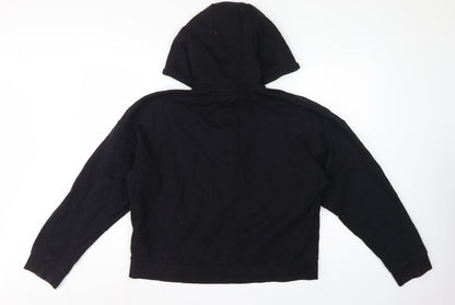 Everlast Women’s Black UK 14 Full Zip Hooded Fleece Hoodie Logo