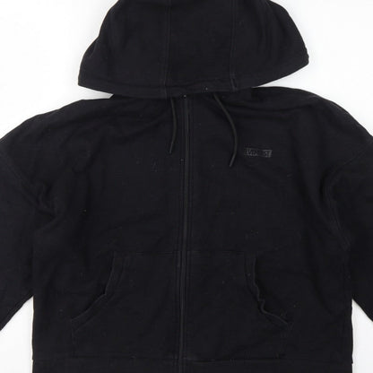 Everlast Women’s Black UK 14 Full Zip Hooded Fleece Hoodie Logo