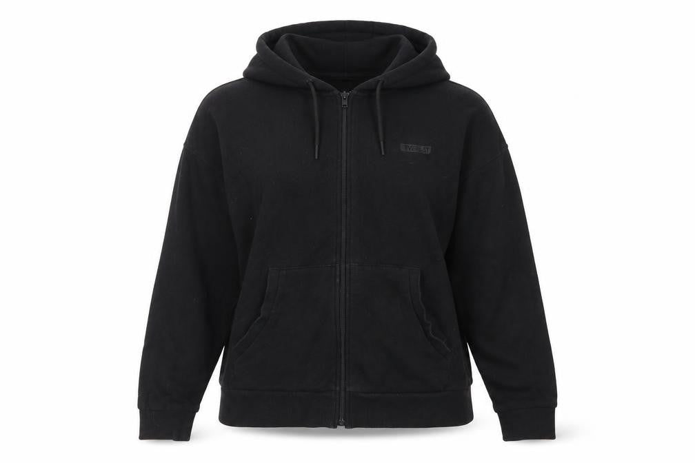 Everlast Women’s Black UK 14 Full Zip Hooded Fleece Hoodie Logo
