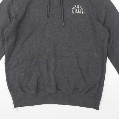 Soulcal & Co Men’s Grey XL Pullover Hoodie California 1986 Logo