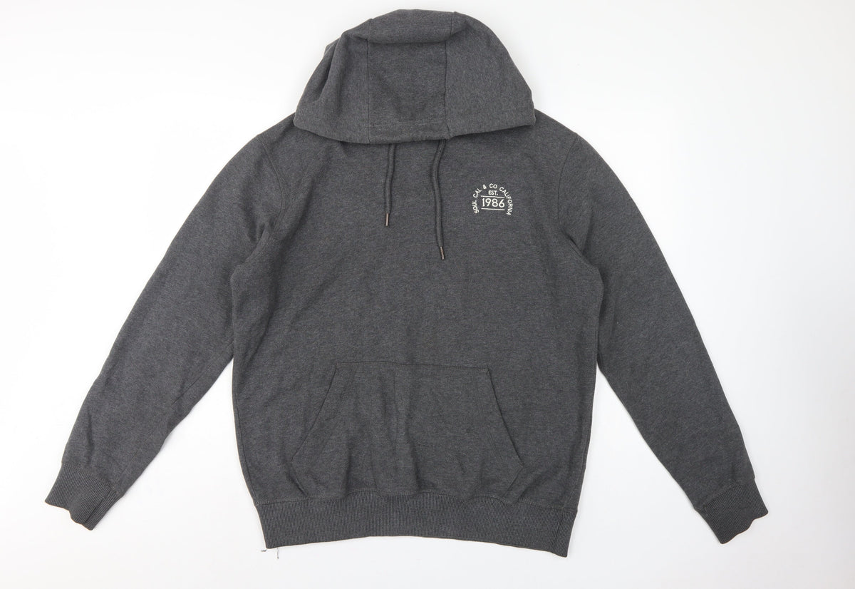 Soulcal & Co Men’s Grey XL Pullover Hoodie California 1986 Logo