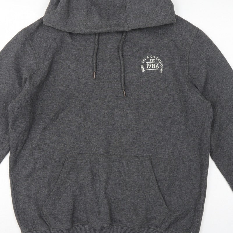 Soulcal & Co Men’s Grey XL Pullover Hoodie California 1986 Logo