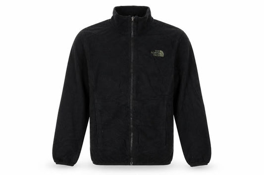 The North Face Men Black Small Fleece Full Zip Outdoor Jacket