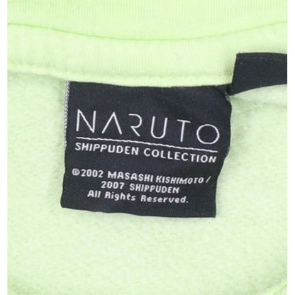 Primark Boys Green Naruto Shippuden Graphic Pullover Hoodie 12-13 Years