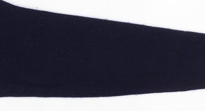 Jaeger Men's Blue M Wool Cashmere V-Neck Pullover Jumper