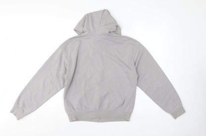 H&M Divided Women’s Grey XS Full Zip Hooded Fleece Hoodie