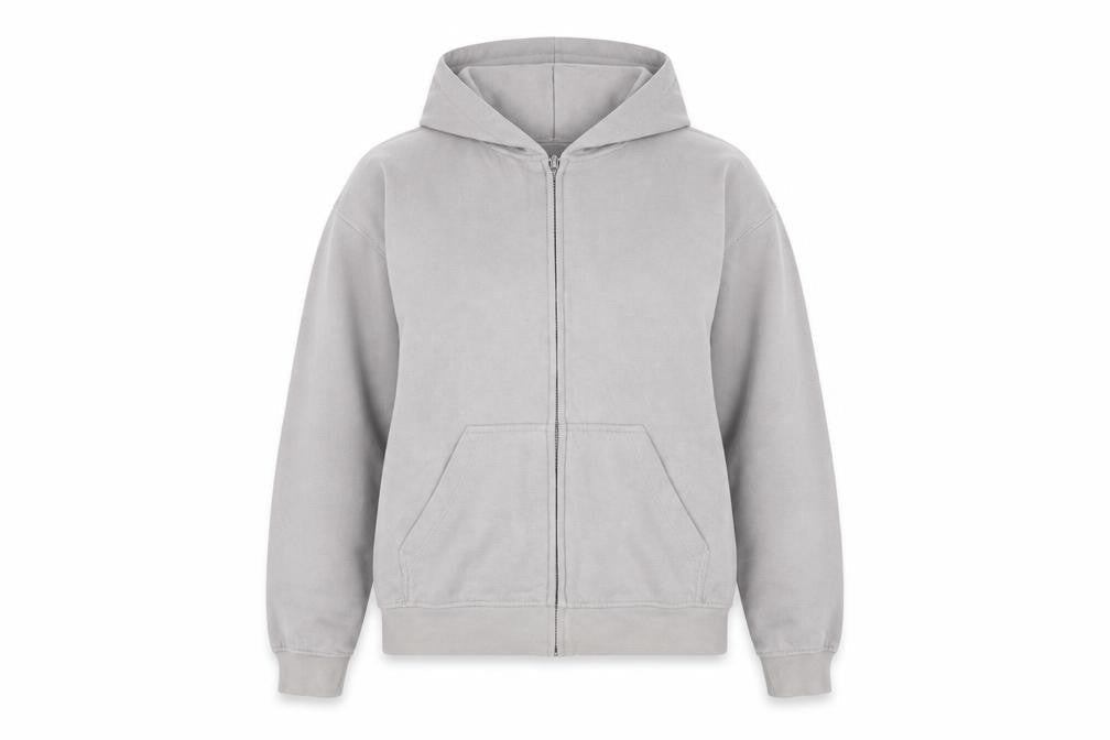 H&M Divided Women’s Grey XS Full Zip Hooded Fleece Hoodie