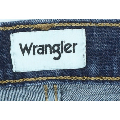 Wrangler Men’s Blue W34 L32 Regular Fit Straight Denim Jeans
