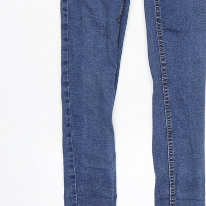 New Look Emilee Women’s Blue UK 12 Skinny Stretch Denim Jeggings