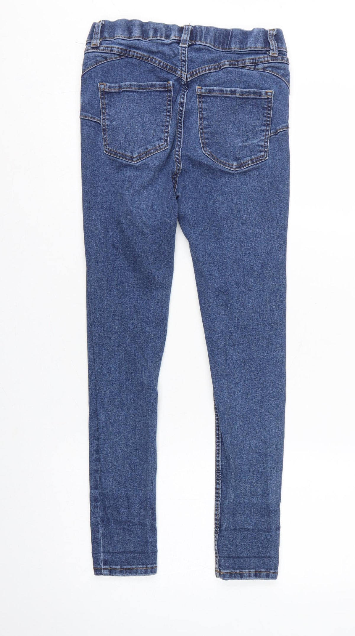 New Look Emilee Women’s Blue UK 12 Skinny Stretch Denim Jeggings