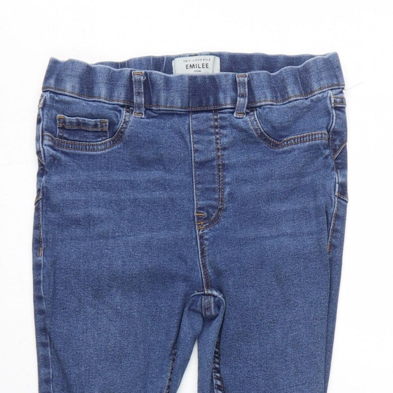New Look Emilee Women’s Blue UK 12 Skinny Stretch Denim Jeggings
