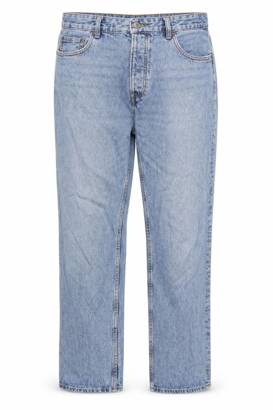 Zara Women’s Blue UK 16 High Rise Straight 5 Pocket Jeans
