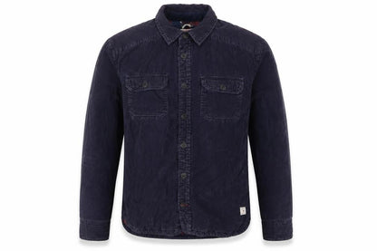 Fat Face Men's Blue M Corduroy Lined Basic Jacket Button-Up