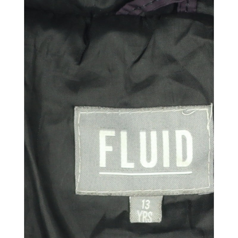 Fluid Boys 13 Years Purple Pink Colourblock Hooded Puffer Jacket