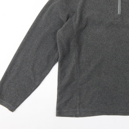Craghoppers Men’s Grey XL 1/4 Zip Fleece Sweatshirt Outdoor