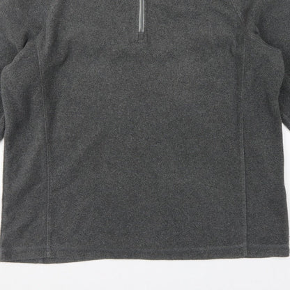 Craghoppers Men’s Grey XL 1/4 Zip Fleece Sweatshirt Outdoor
