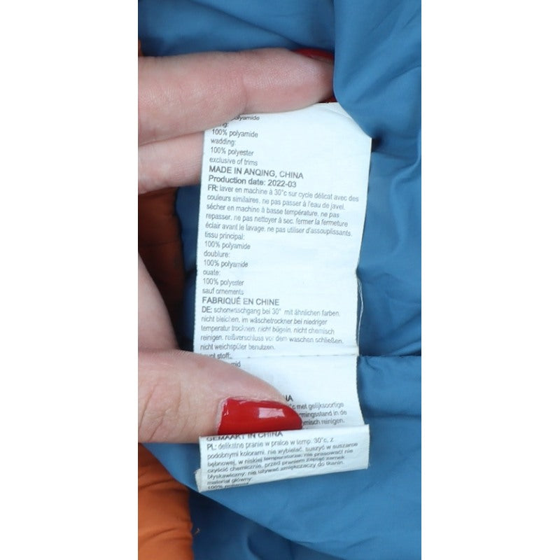 Mountain Warehouse Boys Orange 13 Years Hooded Puffer Jacket