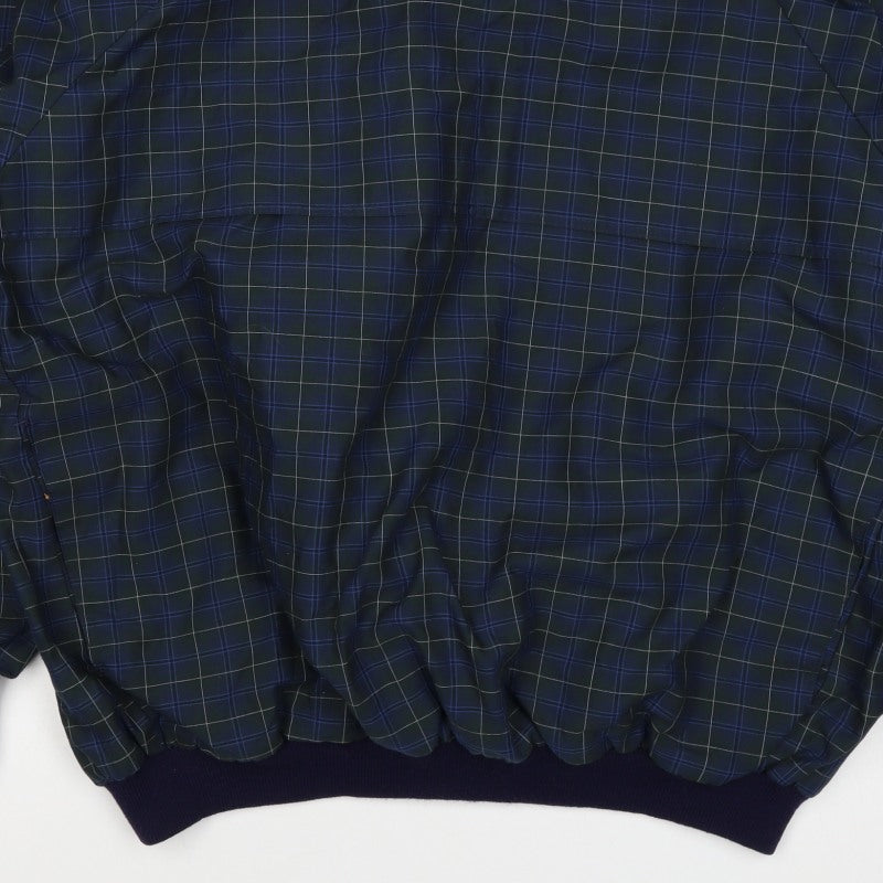 Sunderland Men’s Blue Plaid Waterproof Pullover Sweatshirt XL Golf