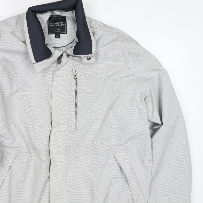 Regatta Men’s Grey XL Isotex Waterproof Windbreaker Jacket