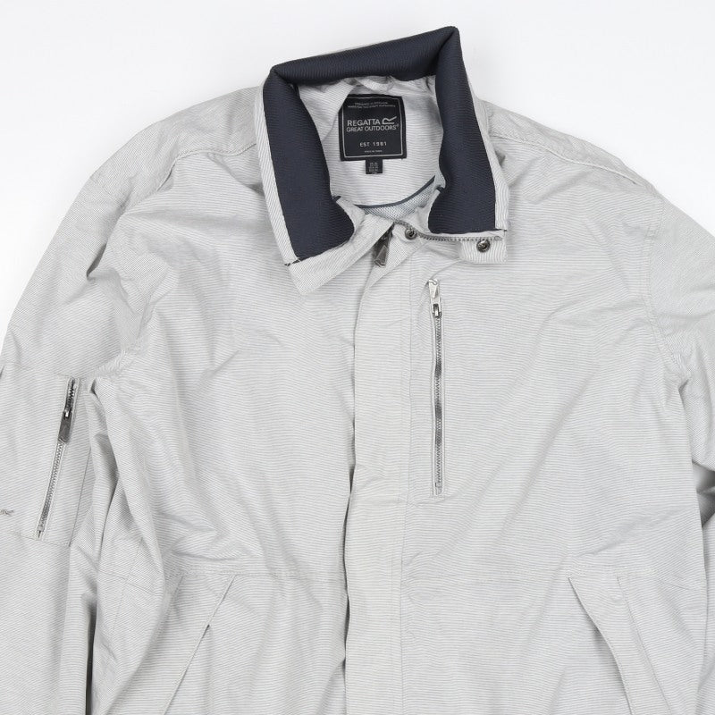Regatta Men’s Grey XL Isotex Waterproof Windbreaker Jacket