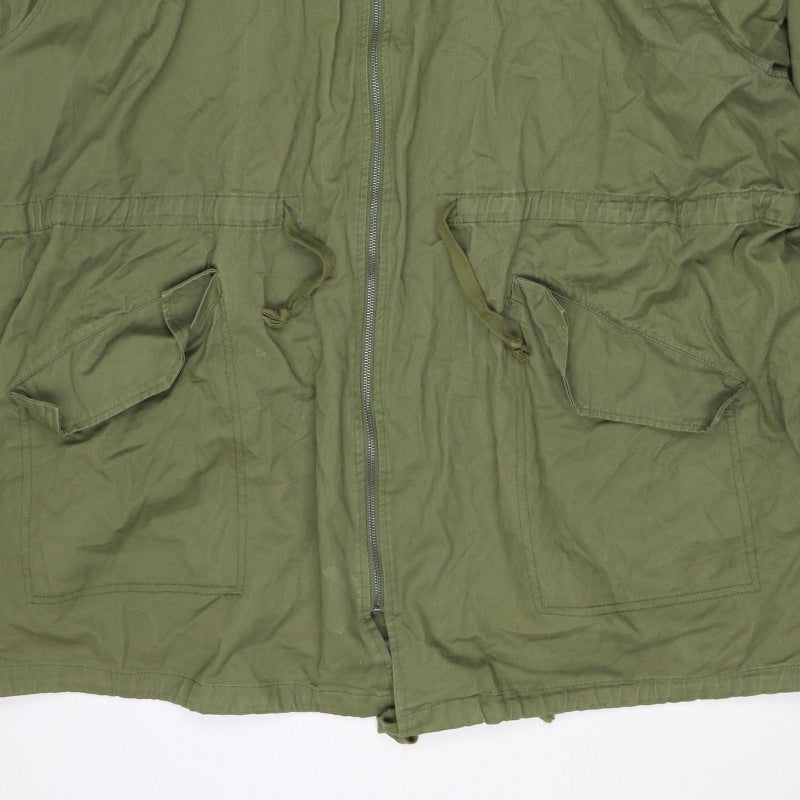 ASOS Women’s Green UK 8 Cotton Hooded Parka Jacket
