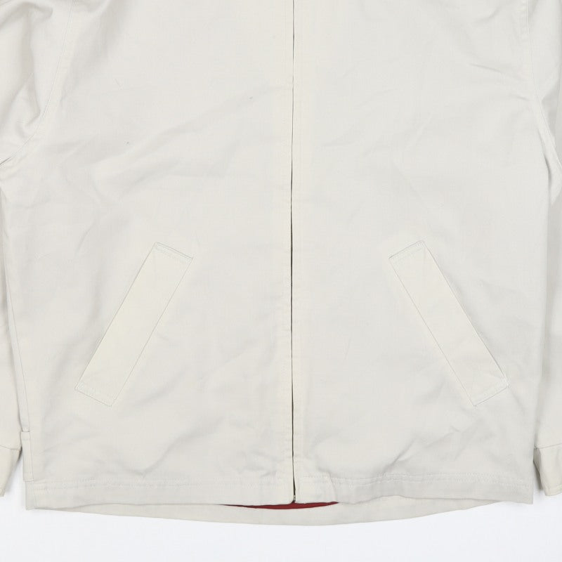 Springfield Men’s Ivory S Basic Zip Jacket Polyester Cotton