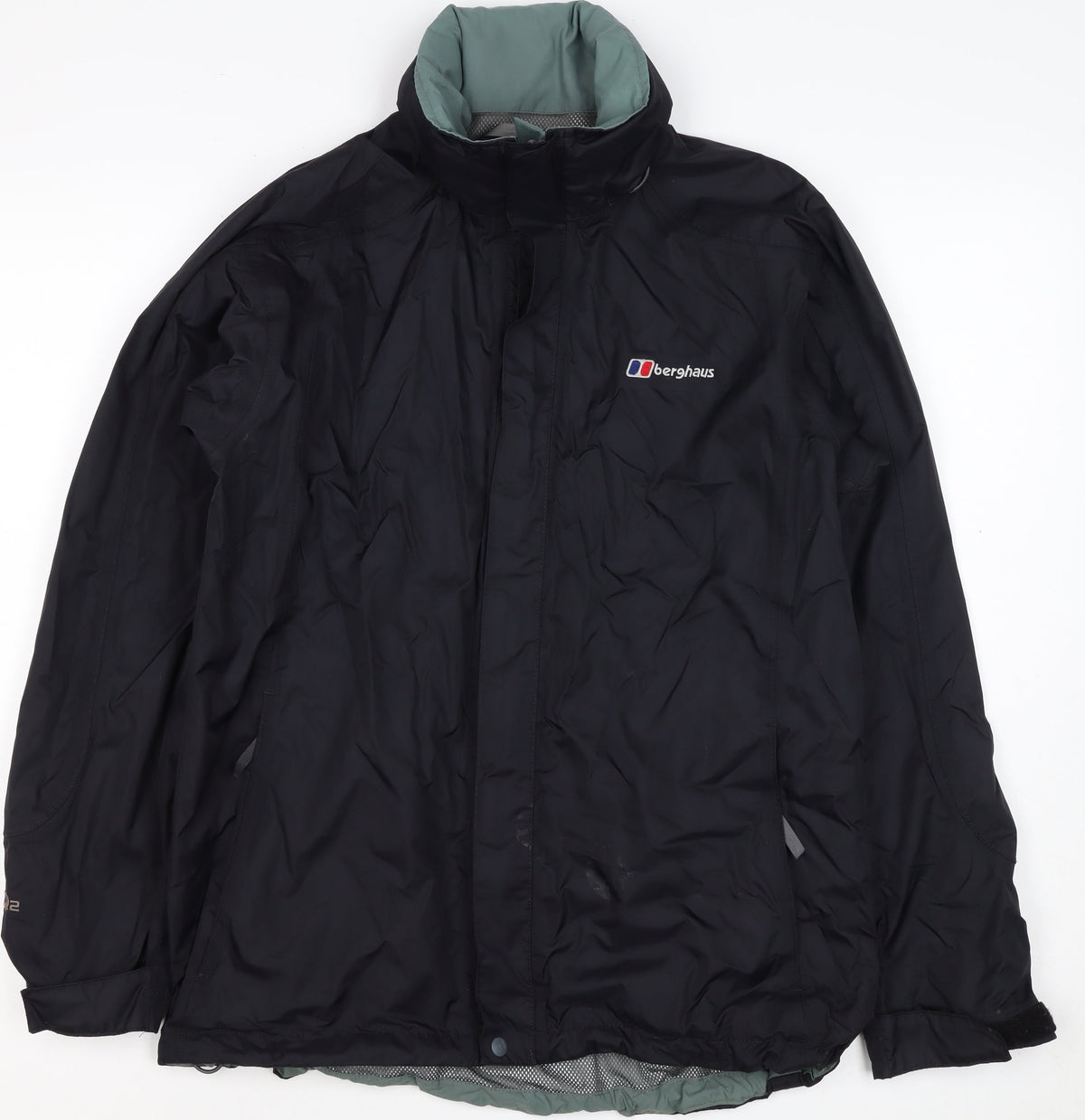 Berghaus Women Black UK 12 Aquafoil 2 Hooded Waterproof Rain Jacket