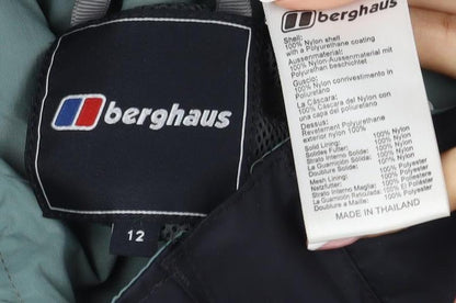 Berghaus Women Black UK 12 Aquafoil 2 Hooded Waterproof Rain Jacket