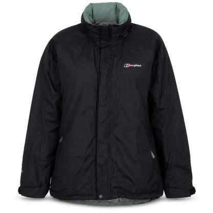 Berghaus Women Black UK 12 Aquafoil 2 Hooded Waterproof Rain Jacket
