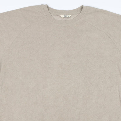 Redefined Rebel Unisex Adults Beige XL Basic Cotton Raglan T-Shirt