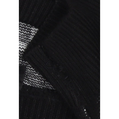 Man Avan Men’s Black M Skull Gothic Graphic Knit Crew Neck Jumper