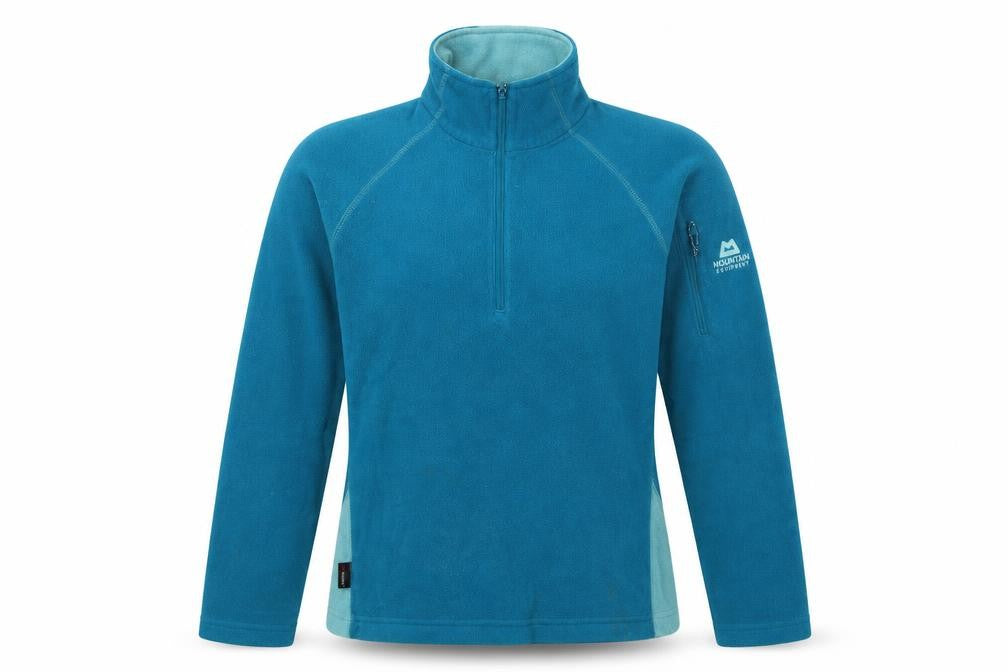 Mountain Equipment Women’s Blue UK 8 1/2 Zip Fleece Pullover