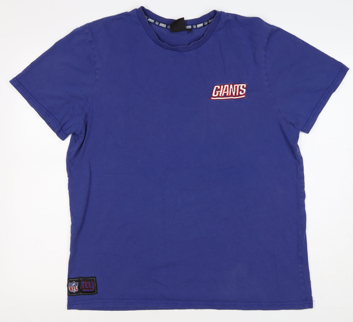 PrimeMark Men’s Blue 2XL New York Giants NFL Graphic Print T-Shirt